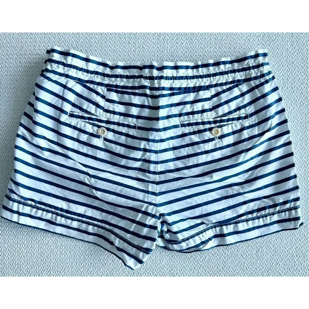 J.CREW Nautical Striped Swim Shorts – Fast-Drying & Classic